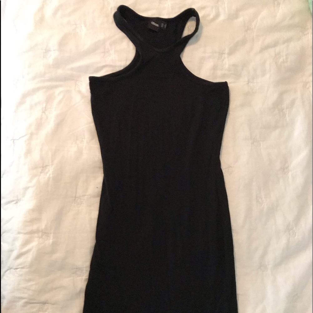 ASOS black bodycon dress